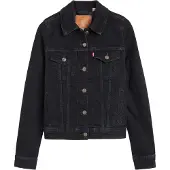 Levi's Tussenjas 'Original Trucker Jacket' black denim
