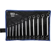 Bgs Spanner, Dubbele dopsleutelset diepliggend SW 6 - 32 mm 12 stuks.