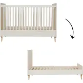 Quax Meegroei Babybedje Loft Clay