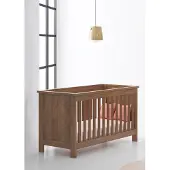 Born Lucky Babybedje Charlie Walnut