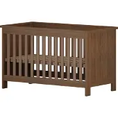 Born Lucky Babybedje Livvie Walnut
