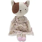 Jollein Knuffel Kat - Jill - Gebreid - Knuffepop