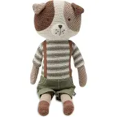 Jollein Knuffel - 40x15cm - Hond – Mick – Knuffelpop