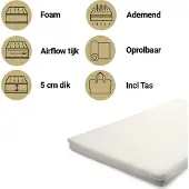 Best Sleep Matras Reisbed 60x120 Airflow Pro