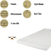 ZZZOO Matras Reisbed 60x120 Stokstaartje