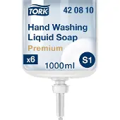 Tork Premium Handzeep Vloeibaar S1 Transparant 420810 6 Flessen à 1 L