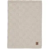 Jollein Deken Wieg GOTS 75x100 Park Knit Warm Sand