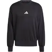 Adidas Sweatshirt 'Essentials Feelcozy' zwart / wit
