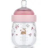 Mepal Mio Babyfles Little Dutch - 165 ml - Anti-koliek - Spiraalontwerp voorkomt verstopping - Siliconen van medische kwaliteit - Fairy Garden