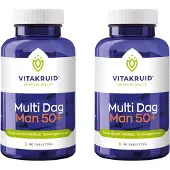 Vitakruid Multi dag man 50+ (90 tabletten)