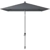 Platinum Riva stokparasol antraciet | 250x200cm