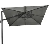 Platinum Zweefparasol Coolfit Plus 3,0x3,0 m antraciet