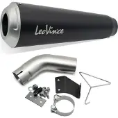Leovince LV GP ONE SLIP-ON 1-1 SVART/VITP 125/401 20- VA