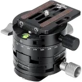 Leofoto G2 Geared Panning Clamp + Np-60 Snelkoppelingsplaatje