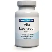 Nova vitae Alfa liponzuur 600 mg
