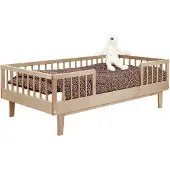 Novi Kleuterbed Novi Anneclaire 80x160 Walnut