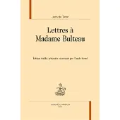 Honore Champion Lettres a madame bulteau - Jean de Tinan