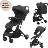 Novi Buggy Novi Travel Go Premium All Black
