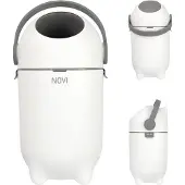 Novi at Home Luieremmer Nappy Smart White Grey