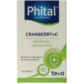 Phital Cranberry + C Tabletten 60 st