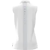 Forelson Dames/Dames Stow mouwloos poloshirt (Wit)