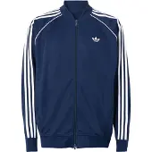 Adidas Tussenjas 'SST Adicolor Classics' donkerblauw / wit