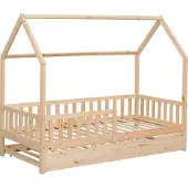 Happy Garden MARCEAU houten bed voor kinderen 190x90cm