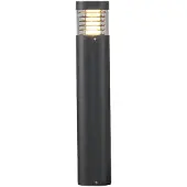 LUCANDE LED tuinpadverlichting - tuinlamp LUCIUS, zwart, Aluminium, Modern, LED buitenlamp