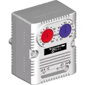 Schneider Electric Thermostaat voor schakelkast NSYCCOTHD 250 V 1x NO, 1x NC (l x b x h) 44 x 56 x 68 mm 1 stuk(s)