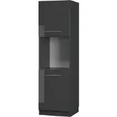 Vicco Fame-Line Ovenombouwkast – 60 cm open Antraciet Hoogglans
