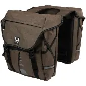 Willex Bagagetas 1200 XL - Dubbele Fietstas - 50 liter - Bruin