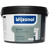 Wijzonol Muurverf Voor Buiten Mat - 2,5L