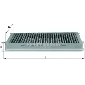 MAHLE ORIGINAL LAK 59 Interieurfilter