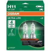 Osram Automotive 4062172387736 Halogeenlamp Ultra Life H11 55 W 12 V