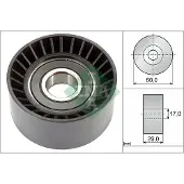 INA Spanrol 532036420 Ina voor o.a. MITSUBISHI, NISSAN, OPEL, RENAULT