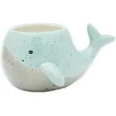 Winkee - Whale Mug - Light Blue and Grey