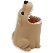 Winkee - Toothbrush Holder - Dog - Beige - Compact