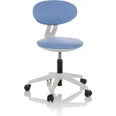 Hjh OFFICE Kinderbureaustoel / kinderstoel MINIMOVO stof blauw