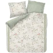 Pip studio Dekbedovertrek Kili Flower Wit Percal-200 x 200 / 220 cm | 2-Persoons