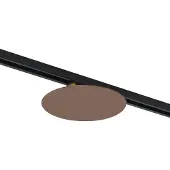 QAZQA Moderne plafondlamp brons voor railsysteem 1-fase 2-lichts - Iconic Pulley