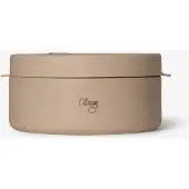 Citron Voedselbewaarpotje - 400ml - Ø15xH8cm - Beige