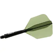 Cuesoul ROST 77 Dark Green Red Big Wing - Dart Flights