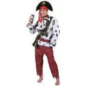 Espa Carnavalskostuum: Piratenpak 5-delig Brett - Maat 48/50