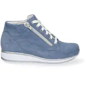 Durea 9767 wijdte K Veterschoenen | Maat 5 Dames Blauw