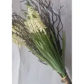 Countryfield Kunst witte druifjes met twijgjes
