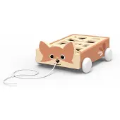 Speedy Monkey Fox Blocks Cart Oranje Kinderen