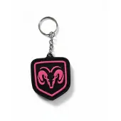 Dodge Sleutelhanger - Zwart/Roze