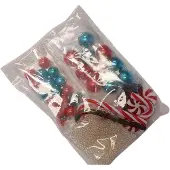 HBX natural living Waterparels X-mas Cheer Groen/rood Verschillende verschillende Kunststof HBX