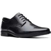 Clarks Nette Schoenen Howard Walk Zwart Wijdte H