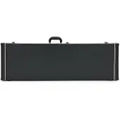 Gear4Music Deluxe Bass Guitar Case by Black